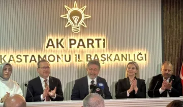 Bakan Yumaklı AK Parti Kastamonu teşkilatıyla bayramlaştı