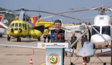 Bakan Yumaklı’dan orman yangınları açıklaması: '28 Uçak, 119 Helikopter Görevde'