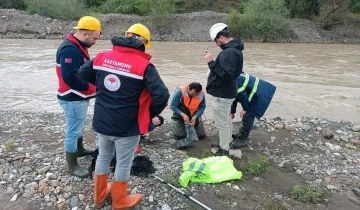 Hanönü’ndeki Bakır Madeni sahasında inceleme