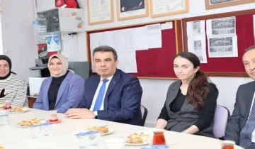 İl Milli Eğitim Müdürü Gümüş, Taşköprü Muzafferettin Gazi İlkokulunda