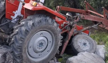 Kastamonu’da feci kaza: Traktör yoldan çıktı, sürücü yaralandı