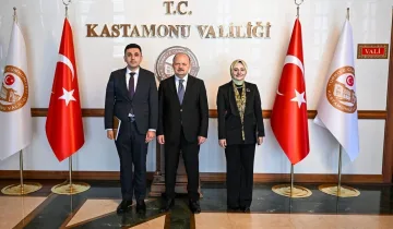 Kastamonu’da iki ilçe kaymakamı veda etti