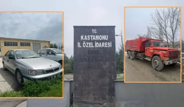 Kastamonu İl Özel İdaresi’nden satılık, araç ve iş makinesi