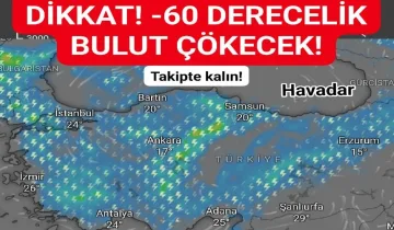 Kastamonu'yu korkutan paylaşım: 'Fırtına bulutları çıldırdı -60' paylaşımı gündem oldu
