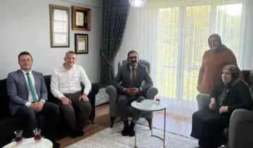 Kaymakam Demirdağ’dan şehit ailesine kurban bayramı ziyareti