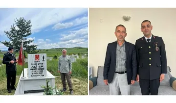 Taşköprü’de anlamlı bayram ziyareti: Şehit aileleri ve gaziler unutulmadı