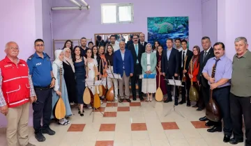 Taşköprü HEM’de yıl boyunca üretilen eserler görücüye çıktı