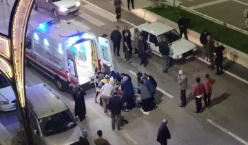 Yaya geçidinde kaza: Bir kişi yaralandı