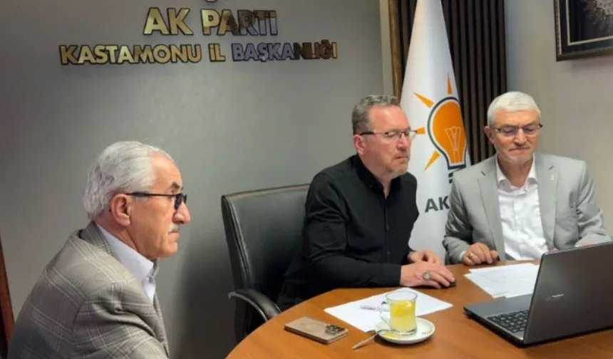AK Parti Kastamonu’da kurban bayramı programı için istişare toplantısı