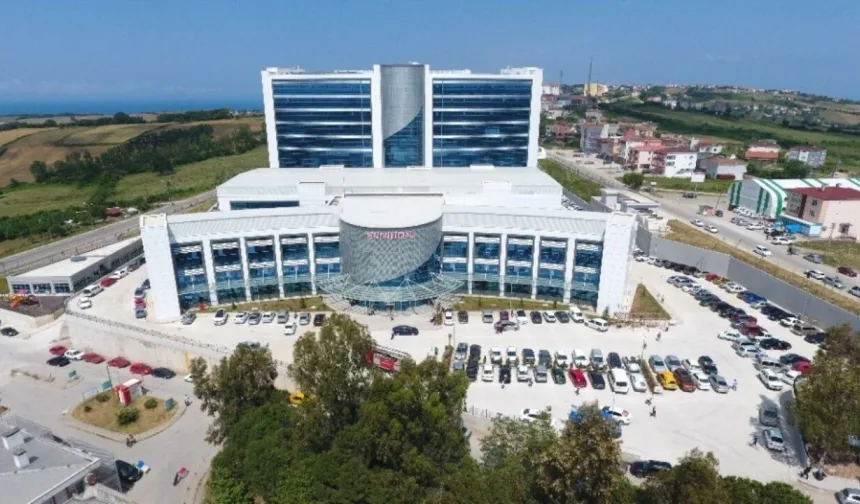 Bir anda dumanlar yükseldi! Hastanede yangın paniği