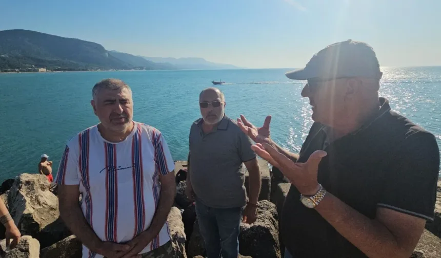 Cide sahilinde gizemli olay! Vatandaşlar panik yaşadı