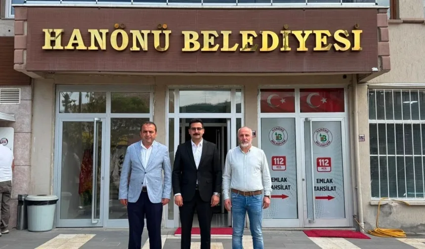 Hanönü’de Kaymakam Oktay’dan Başkan Yamalı’ya veda ziyareti