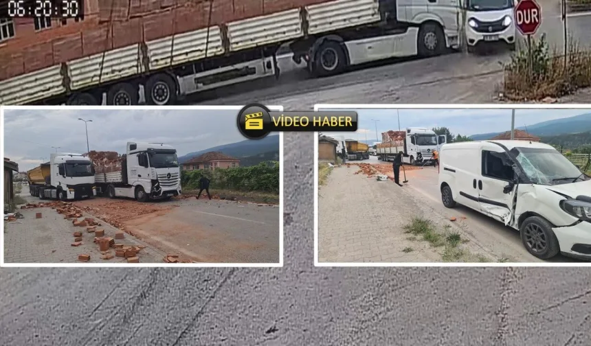 Karabük-Kastamonu yolunda kaza: Facianın eşiğinden dönüldü