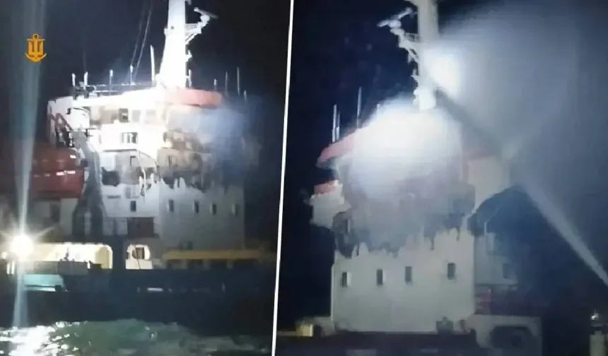 Karadeniz’de tansiyon yükseldi: Türk gemisine İHA saldırısı, 2 kişi yaralandı