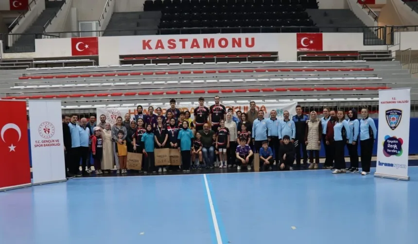 Kastamonu’da 19 Mayıs coşkusu sporla buluştu