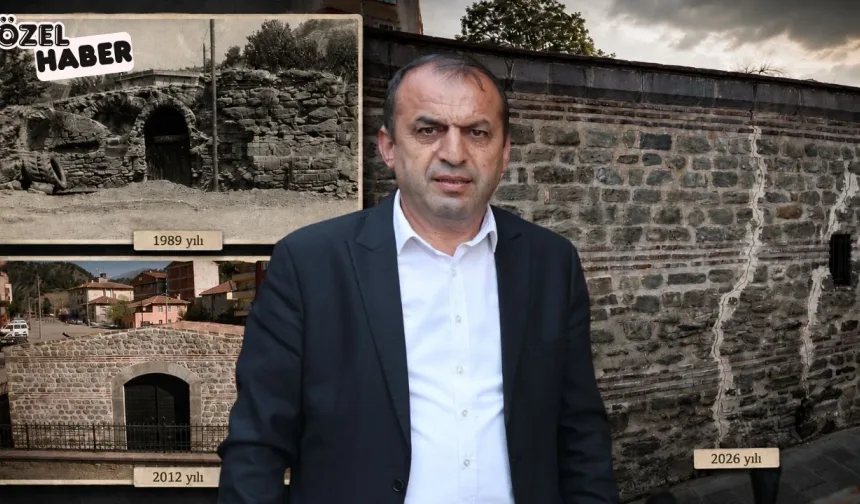 Kastamonu’da 600 yıllık hanın sessizliği bozuldu: Restorasyon sonrası çatladı