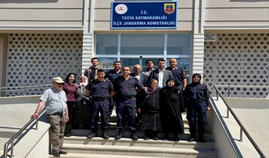 Kastamonu’da huzurevi sakinlerinden jandarmaya vefa