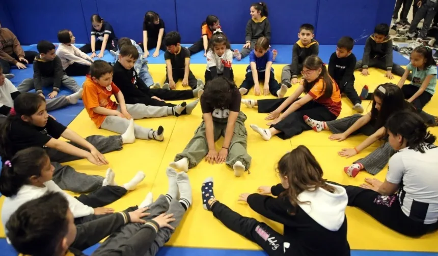 Kastamonu’da kırsaldaki çocuklar judo ile güçleniyor