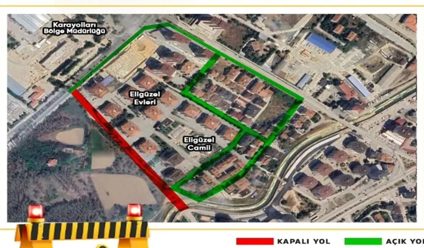 Kastamonu’da Özeflanili Sokak trafiğe kapatıldı
