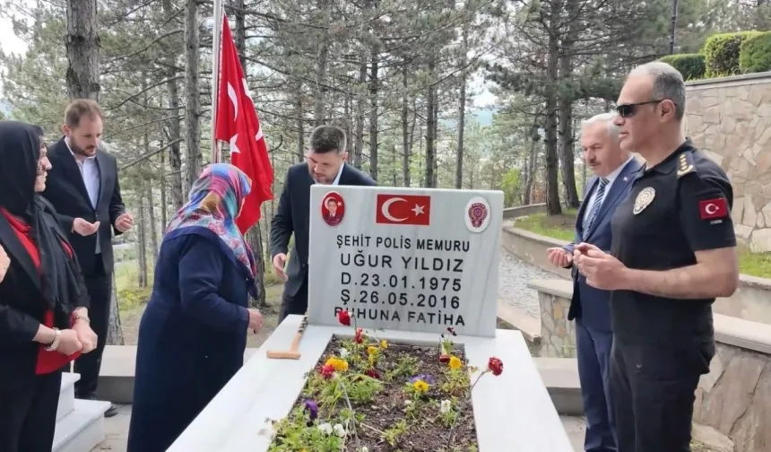 Kastamonu’da Şehit Polis Uğur Yıldız unutulmadı