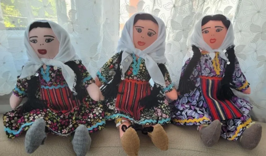 Kastamonu’da Şerife Bacı’nın hatırasını 14 yıldır bez bebeklere işliyor