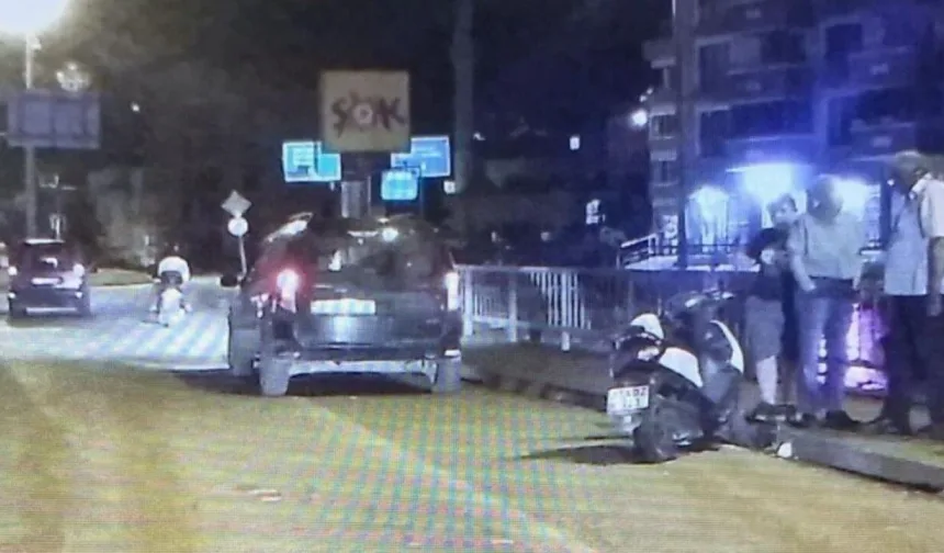 Kastamonu'da trafik kazası: Otomobille motosiklet çarpıştı