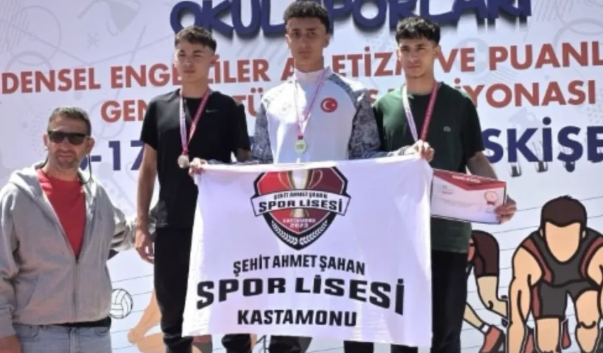 Kastamonu gururlandı! Türkiye finallerinden madalya yağmuru