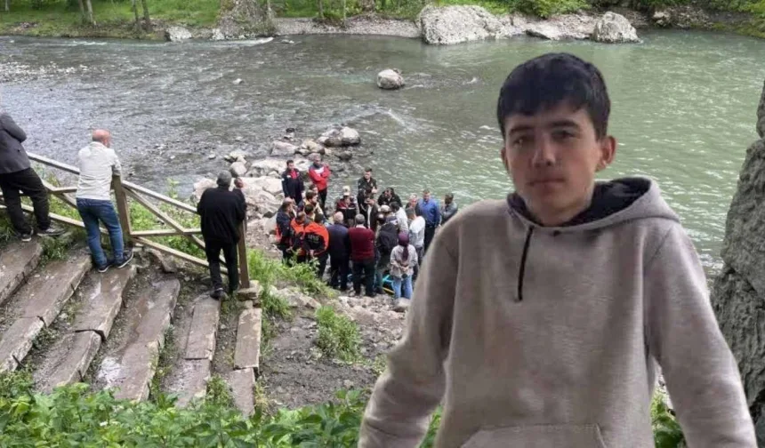Şelale göletine giren 15 yaşındaki çocuk boğuldu