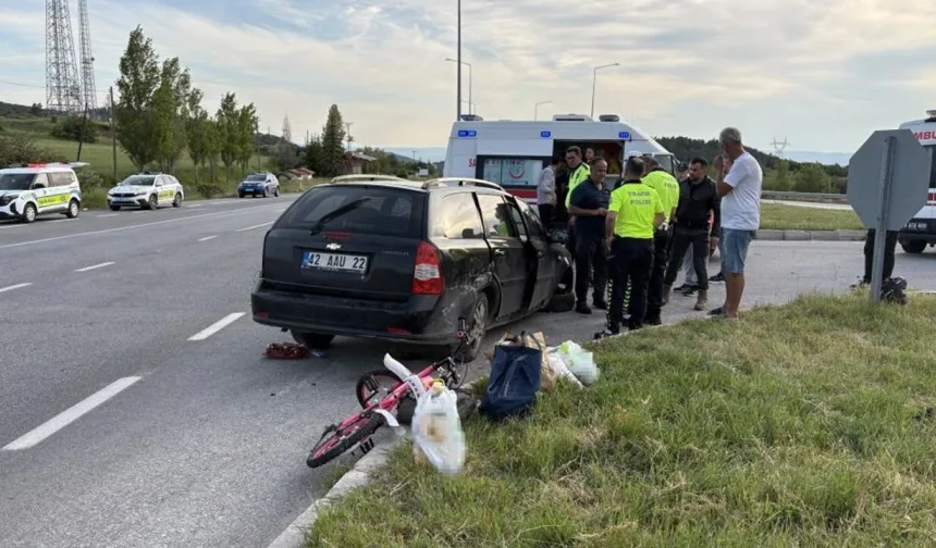 Tanker ile otomobil çarpıştı: Aynı aileden 4 kişi yaralandı