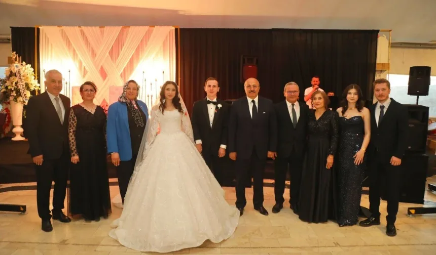 Taşköprü’de görkemli düğün: Baturalp ve Beste Nur dünyaevine girdi