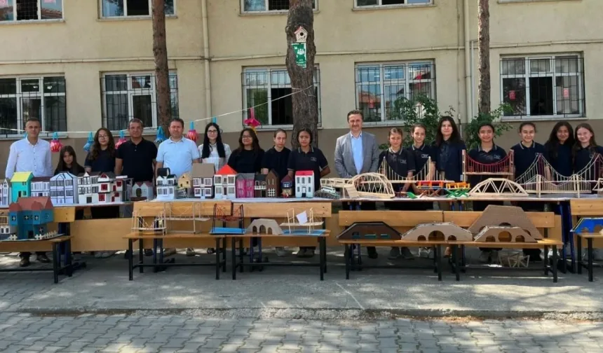 Taşköprü’de öğrencilerin hayalleri tasarıma dönüştü