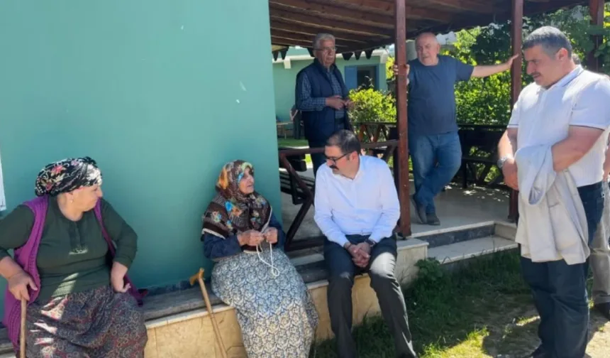 Taşköprü Kaymakamı Demirdağ Sarıkavak Köyü’nü ziyaret etti