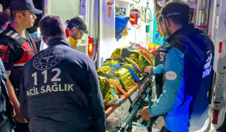 Yamaç paraşütü kabusa döndü: Dere yatağından 5 saat sonra kurtarıldı
