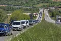 Kurban Bayramı sonrası dönüş yoğunluğu: Kemikli Rampasında trafik kilitlendi