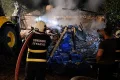 Metruk depoda yangın: Alevler kısa sürede büyüdü
